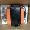 Portable Trailer Winch 3500lbs, Reversible Electric Winch 12V DC, Power-in, Power-Out and for Boats Up To11000 lbs with Nylon Rope, Wireless Remote Control and Hand Crank