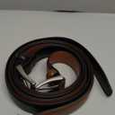 MILORDE Men's Leather Dress Belt 2Pack, Handmade, Genuine Leather, Fashion & Classic Designs for Work Business and Casual (38 (Fits waist 36"-37"), 2pack-black101/Brown103)