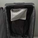 SwissGear Sion Softside Expandable Luggage, Black, Checked-Large 29-Inch