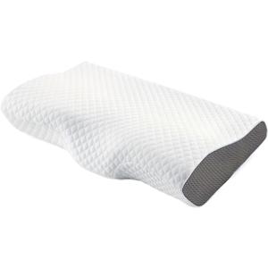 1pc Memory Foam Pillow Neck Pillows(Grey)