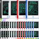 Zhehao 32 Pcs Mini LCD Writing Tablet 4.5 Inch Educational Toys Learning Writing Pad Erasable Drawing Pad Reusable Toy Gift Preschool Art Board for Birthday Favor(Bright Colors)