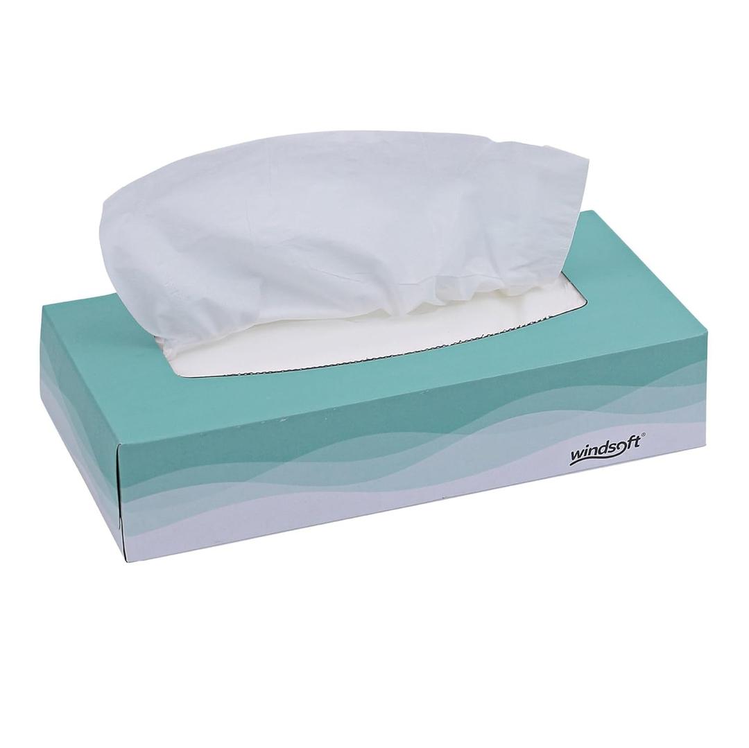 Windsoft 2360 Facial Tissue in Pop-Up Box, Box of 100 (Case of 30 Boxes) Windsoft 2360 Facial Tissue in Pop-Up Box, Box of 100 (Case of 30 Boxes)
