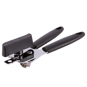 Black Deluxe Metal Can Opener 