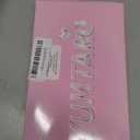 yumtaro Pastel Hot Pink Wavy Bob Wig for Women, Short Shoulder Length Synthetic Wig with Bangs, Matte Natural Realistic Look Lightweight Hairpiece, Hot Pink Color for Gift & Cosplay Costume