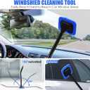 Viewsun 18PCS Car Cleaning Kit, Car Interior Detailing Kit with Blue High Power Handheld Vacuum, Detailing Brush Set, Windshield Cleaner, Cleaning Gel, Complete Auto Accessories for Men, Women