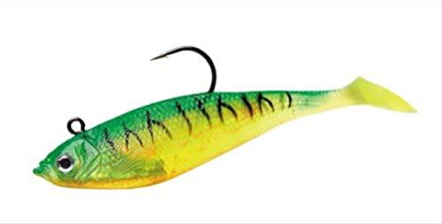 Storm WildEye Swim Shad 04 (Fire Tiger, Size- 4) 2 Pack