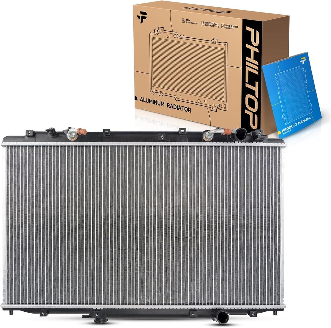 PHILTOP CU2806 Engine Coolant Aluminum Radiator Fit for 2005 2006 2007 2008 2009 2010 Odyssey