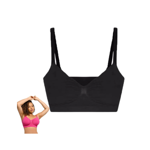 Earlearning Women's Wireless Sculpt Bra, Stretch Comfort Bralettes No Underwire, Softsculpt Daily Wireless Bra, M
