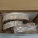 200pcs Floral Paper Plates Napkins Set,50set Disposable Wildflower Plate and Napkin for Spring Party,Bridal Shower,Wedding,Baby Shower,Birthday,Easter and Mothers Day Decorations