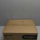 Huuger Nightstand with Charging Station, 27.6 Inch End Table Bedside Table with USB Ports and Outlets, Night Stand for Bedroom, Fabric Drawers, Grey