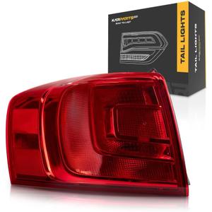 For 2011 2012 2013 2014 Volkswagen Jetta Rear Tail Light Driver Side VW2804107 For Sedan | 5C6-945-095D