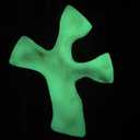 Glow in the Dark Clinging Cross | The Original Clinging Cross  | Contours to the Human Hand | Comforting Prayer Aid | Unique Christian Accessory | Bereavement, Grief, and Healing