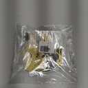 24 Pcs Black Magical Wizard Cupcake Toppers Gold Wizard Hat Flying Broomstick Cupcake Picks Magical School Theme Birthday Cake Decorations Party Supplies (Hp)