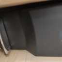 simplehuman 40 Liter / 10.6 Gallon Slim Kitchen Step Trash Can With Secure Slide Lock, Black Plastic