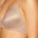 Warner's Women's Blissful Benefits Women's Back-Smoothing Comfort Wireless Lift T-Shirt Bra W4013 (Beige, 40C)