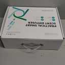 Waterless Essential Oil Diffuser 5000 Sq.Ft Coverage for Large Home, Hotel, or Office, 200ml Cold Air Scent Diffuser Machine with Bluetooth App Control, Quiet No-Heat HVAC Fragrance Diffuser (Black)