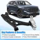 51350-3A0-A00 Front Right Side Lower Control Arm Compatible with Honda CR-V 2023-2025 Replace 513503A0A00