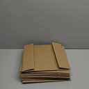 Janlaugh 10 Sets Vinyl Record Mailers 12.6 x 12.6 x 1" Shipping Boxes Easy Fold Album Corrugated Cardboard Box with Fragile Stickers and Bubble Bags for Packing Shipping Moving Storage (Kraft Color)