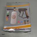 GDHXW X-887 High Pressure Washer Gun with Foam Cannon 2 Adapter 7 Pressure Washer Nozzles,for Car Washing