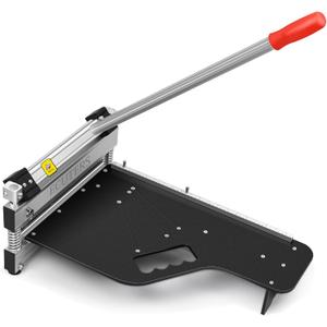 13 Laminate Floor Cutter, ECUTERS Cutting 17mm 12mm Thick Floors Heavy Duty Vinyl Floor Plank Cutter, Portable Angle Length Cutting Flooring Tools - Engineer Wood Parquet LVP LVT SPC WPC