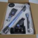 Zefiro Cordless Vacuum Cleaner for Home,450W /40Kpa 50Mins Stick Vacuum,Anti-Tangle 1.5L Dust Cup, Rechargeable Wireless Handheld Vacuum for Pet Hair/Carpet/Floor,C10 (Blue&gray)