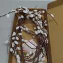 4Pcs 31.4Inch Artificial Pussy Willow Branches for Vases Faux Pussy Willow Stems for Home Wedding Centerpieces Arrangements Party Garden Decor