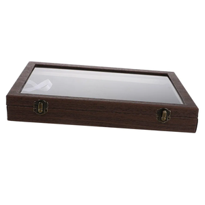 Enamel Pin Display Box Lapel Pin Holder Lid Storage Case for Jewelry Display Case Box