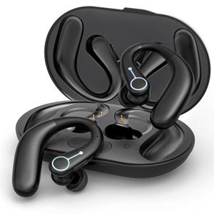 Hearing Aids, Hearing Aids for Seniors with Bluetooth, Rechargeable Hearing Aid with APP for People with Hearing Loss, 5 Levels of Volume Automatic Noise Cancellation, Clear Sound and Easy to Use (Black)