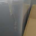 Amazon Basics Airtight Pet Food Storage Container with Scoop, BPA Free, Removable Wheels, 69 QT, Gray