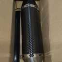 Motorcycle Muffler Mid Pipe, Muffler Adapter Connect Pipe Compatible with Kawasaki Ninja 250 Z250 Z300 2008-2017