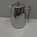 Secura French Press Coffee Maker, 50-Ounce, 304 Stainless Steel Insulated Coffee Press with Extra Screen