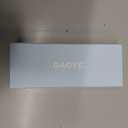 Gaoye Blue Light Blocking Glasses, Retro Round Eyewear Frame Anti Eyestrain Computer Glasses for Women Men - GY1688 (Light Black Frame/Transparent Lens)