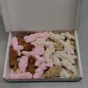 36Pcs Mini Plush Bunny, Easter Bunny Animals Doll with 4 Colors, 2.4inch High Cute Rabbit Plushies for Party Favors, Home and Car Decoration, Birthday Gifts, Keychain Decor