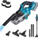 Handheld Cordless Vacuum Cleaner for Makita 18V Battery, Portable Wireless Power Vacuum Cleaner, 4 Multi Nozzle, 2 HEPA Filter, Lightweigt Vacuum for Home Pet Hair, Car (Battery NOT Include)