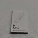 USB C to Display Multiport Adapter, Portable Type-C Hub to DisplayPort, USB-C Charging Port, Type-C 2.0 & 3 USB 2.0 for MacBook Pro/Air Type C Laptops (6 in 1 Space Grey)