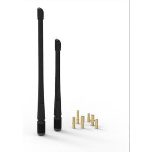 Universal Car Antenna Compatible with Ford Jeep JKU JLU Wrangler JK Rubicon Sahara Gladiator 2007-2024, Designed for Optimized FM/AM Reception, Flexible Rubber Antenna Replacement, (2in1,7&13IN)