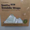 Baby Swaddle Sleep Sacks with Zipper - 3-Pack Swaddles for Newborns 0-3 Months, Infant, Baby Girls, Boys, Soft & Durable Newborn Sleep Sack, Easy Diaper Change Swaddling Blanket (Lunaris)