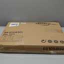 HOOBRO Round Side Table with Charging Station, Round Accent End Table with Bamboo Legs for Living Room, Bedroom, Brown, BR101UBZ01