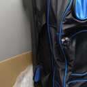 Premium 3 Ball Roller Bowling Bag with Wheels, Large Shoes Pocket, 15‘’ x 9.5'' x 40''