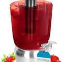 BIRDROCK HOME Large Beverage Dispenser with Stand, 1.5 Gallon
Drink Dispenser for Parties with Stainless Steel Spigot and Dual Ice Chambers for Iced Tea, Lemonade, Juice, or Sangria