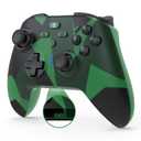 BETMI for Xbox Controller Wireless with 2.4GHz Adapter/Hall Effect Joysticks/TRRS Audio Jack/Turbo/Marco/Dual Vibration, Gamepad Compatible with Xbox One, Xbox Series X/S, Xbox One X/S,PC (Camo Green)