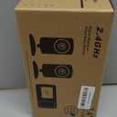 Baby Monitor with 2 Cameras, 2.4" LCD Screen Video Baby Monitor No WiFi Night Vision VOX Mode Alarm and 1000ft Range, Peace of Mind for New Parents