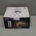 Solar Security Light Outdoor Super Bright LED w/Remote Control, Radar Motion Sensor Flood Light, 3 Heads 270 Wide Angle, IP65 Waterproof, 3 Modes (2 Packs)