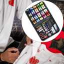 Sewing Kit, 100 Pcs Portable Mini Sewing Kit for Home Travel Sewing Accessories with 30 Color Thread, Tape Measure, Needles, Scissors and Other Accessories