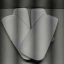 Plasticpro Plastic Serving Trays - Serving Platters Disposable Party Dish White and Gold Rim 18'' inches Serving Trays Pack of 4