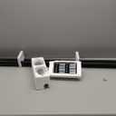 KAMANINA 1 Inch Double Curtain Rods for Windows 72 to 144 Inches (6-12 Feet), Black Heavy Duty Double Curtain Rod, Telescoping Drapery Rod with Netted Texture Finials