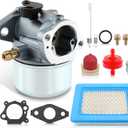 AUTOKAY 799868 Carburetor Replacement for 694202 693909 692648 499617 497586 498254 497314 497347 497410 799872 790821 498255 498966 Carb 4-7 hp Engines with No Choke Carb with Gasket