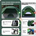 LOYEAHCAMP Tents 4 Person Camping Tent, Easy Setup Waterproof Family Tents for Camping, Portable Dome Tent for Outdoor Camping with Rainfly, Carry Bag