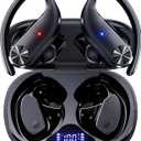 AI Translation Earbuds Real-Time : 166 Languages, 8 Offline Translation Packs, Noise Canceling, 60 Hours Battery - Seamless Translator Headphones for Travel Business Learning, iOS & Android Support