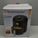 Toastmaster 2.6L Air Fryer - Instant Air Fryer with 2.75 Quart Capacity - Kitchen Appliance for Healthy Cooking - Compact Appliance with Slide-Out Basket - Oil-Free Kitchen Gadget